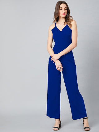 Athena Shoulder Straps Basic Jumpsuit